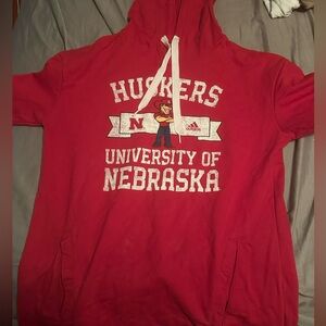 University of Nebraska cornhuskers women’s adidas sweatshirt